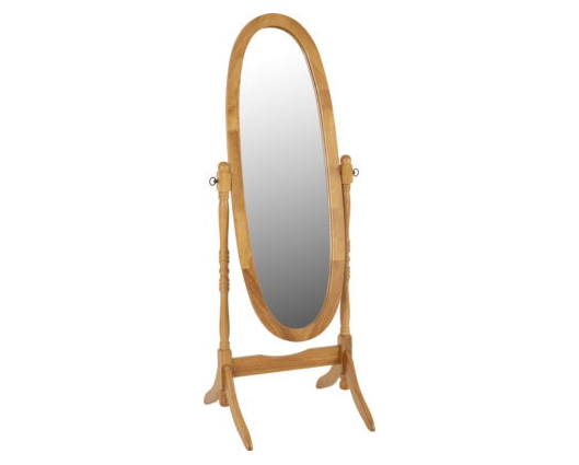 Clemence Cheval Mirror - Antique Pine
