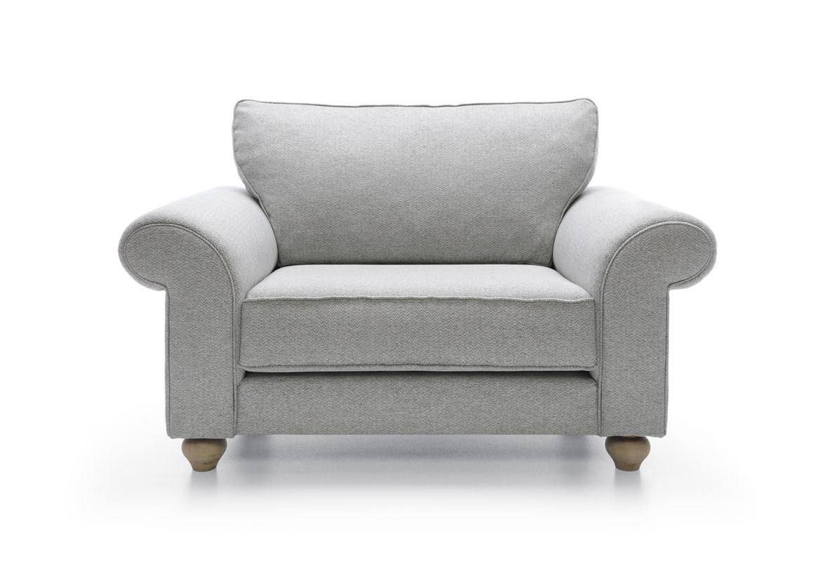 Iris Love Seat - Light Grey