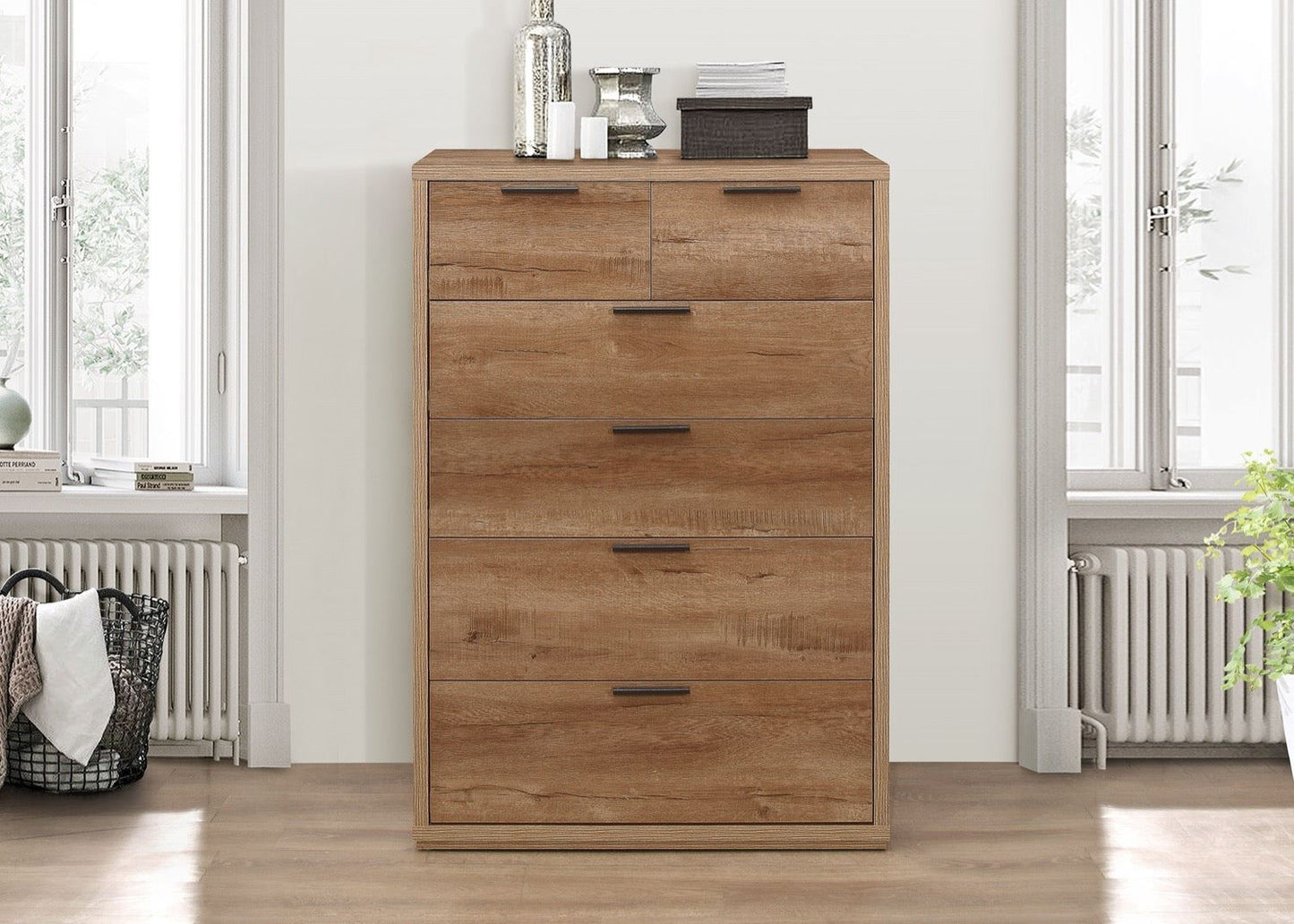 Sullivan 4 + 2 Chest - Oak