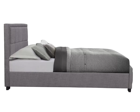 Harrison Double Bed - Grey
