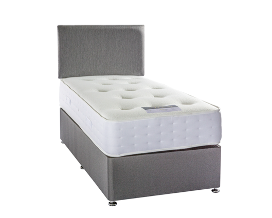 Windsor Divan and Mattress Set + Headboard - Single