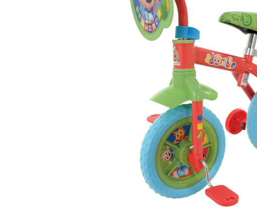 CoComelon 2-in-1 10" Training Bike