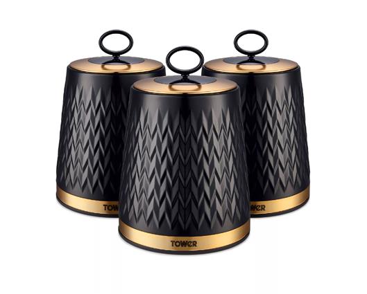 Empire Set Of 3 Canisters