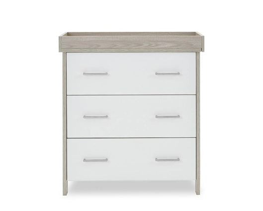 Nina Changing Unit - Grey Wash & White