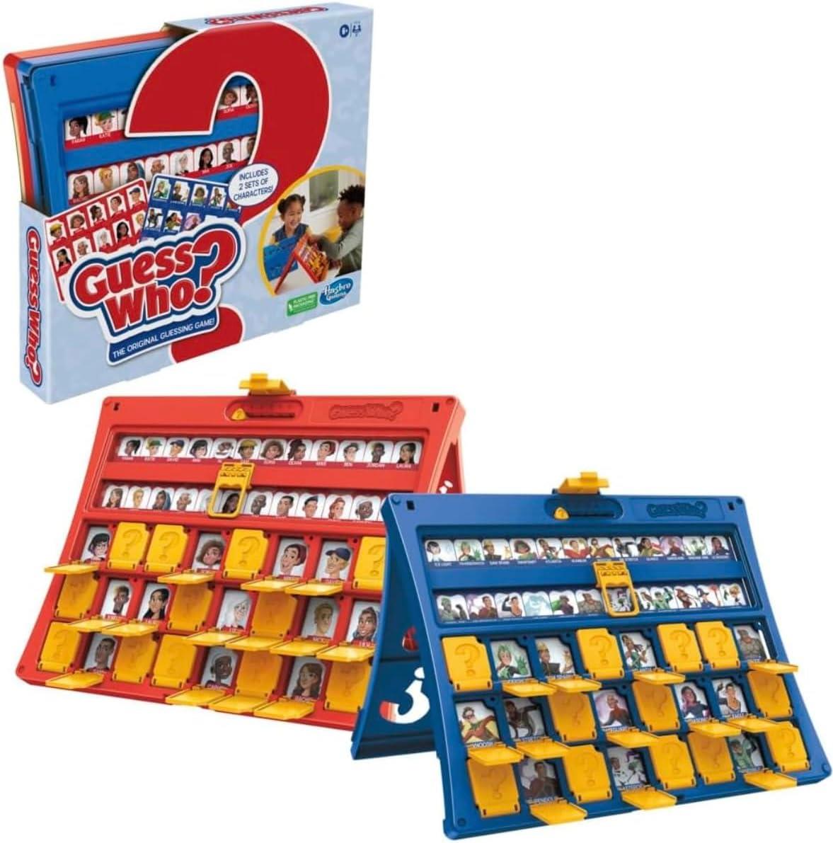 Guess Who?, Connect 4 and UNO Card Game Bundle
