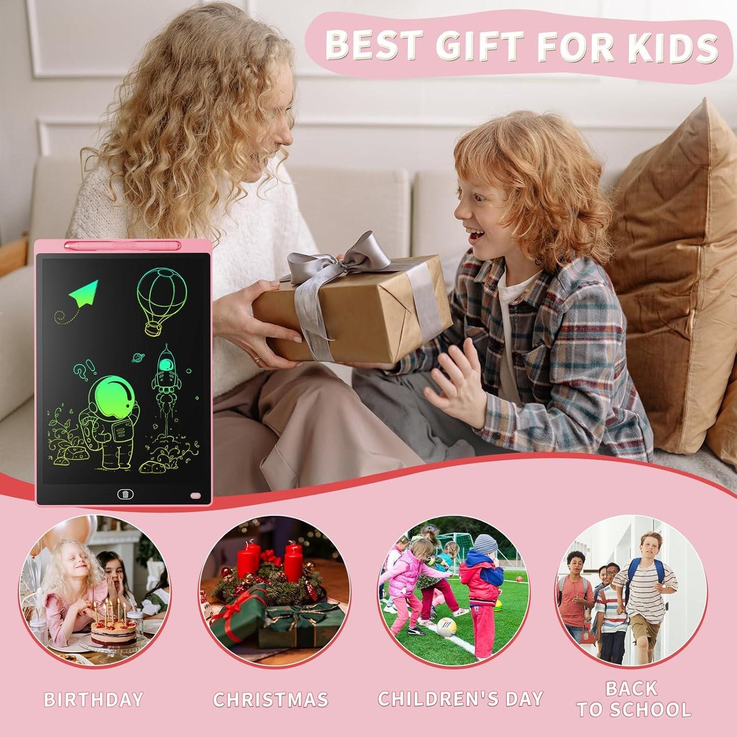 LCD Drawing Tablet for Kids - Duo Pack