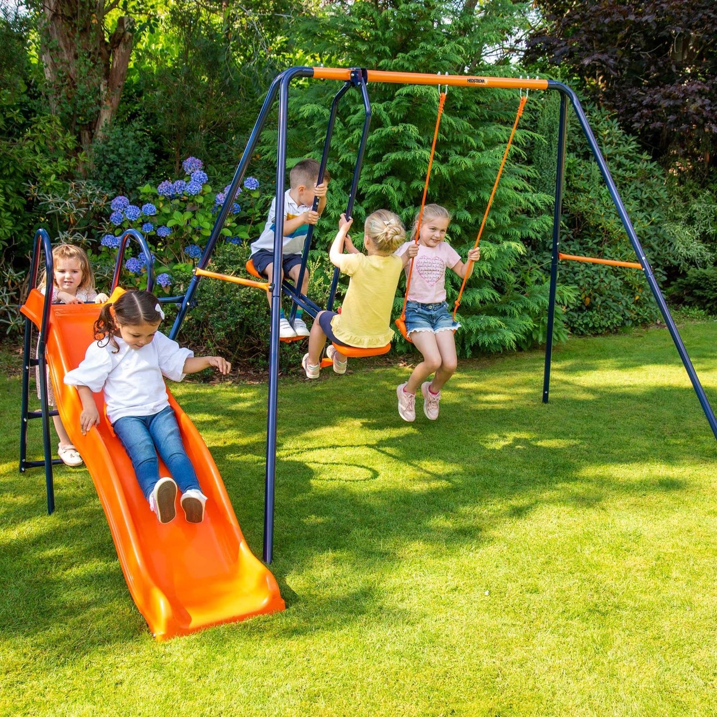 Swing, Glider, Slide Set