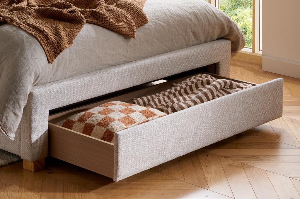 Arabella King Bed - Grey