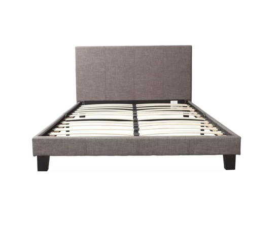 Beda King Bed - Grey