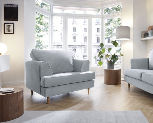 Hollie Armchair - Light Grey