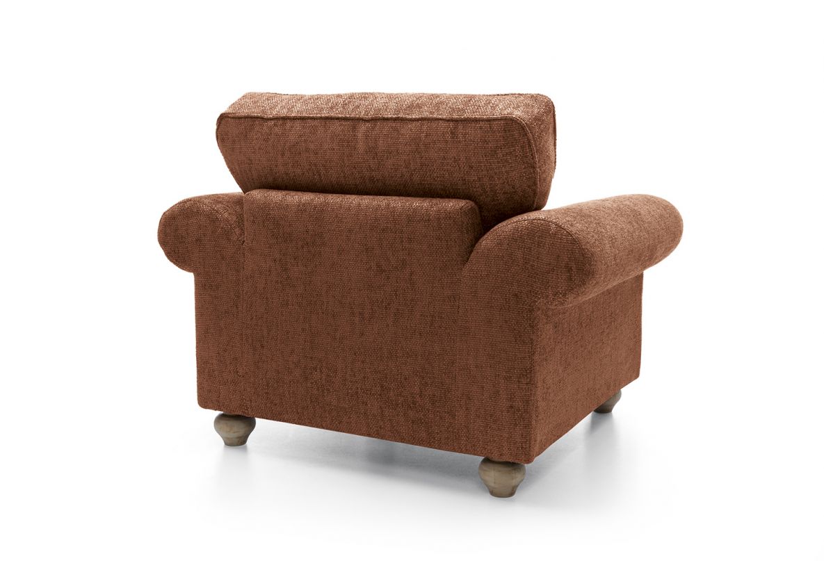 Iris Armchair - Burnt Orange