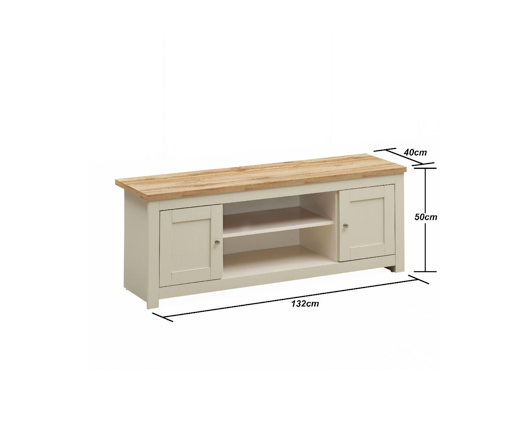 Lincoln TV Unit 2 Doors 1 Shelf
