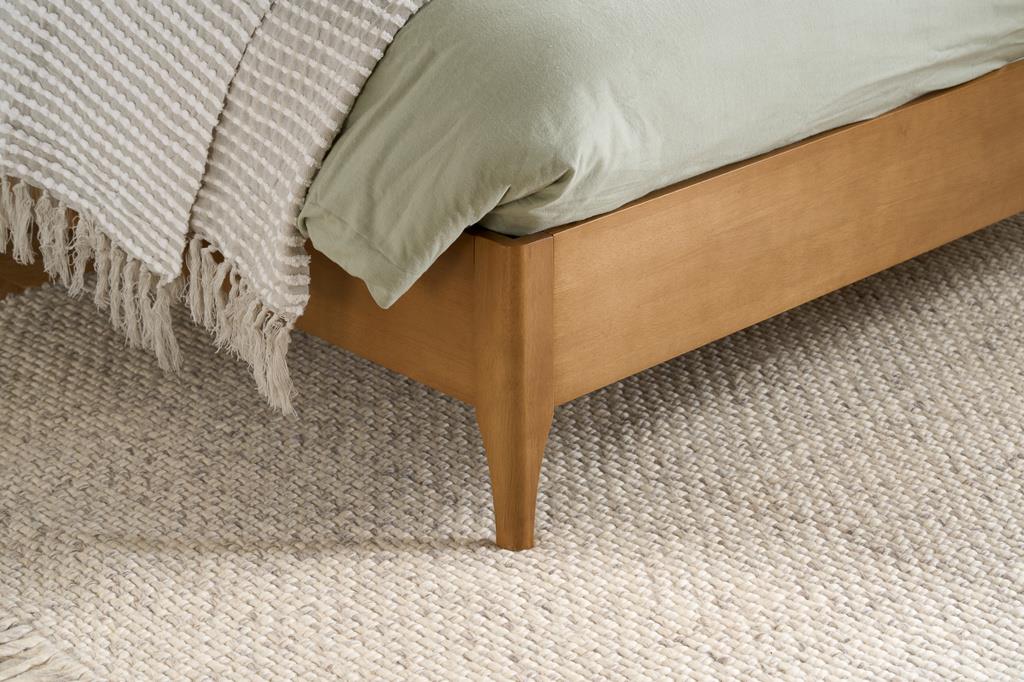 Hatti Double Bed - White