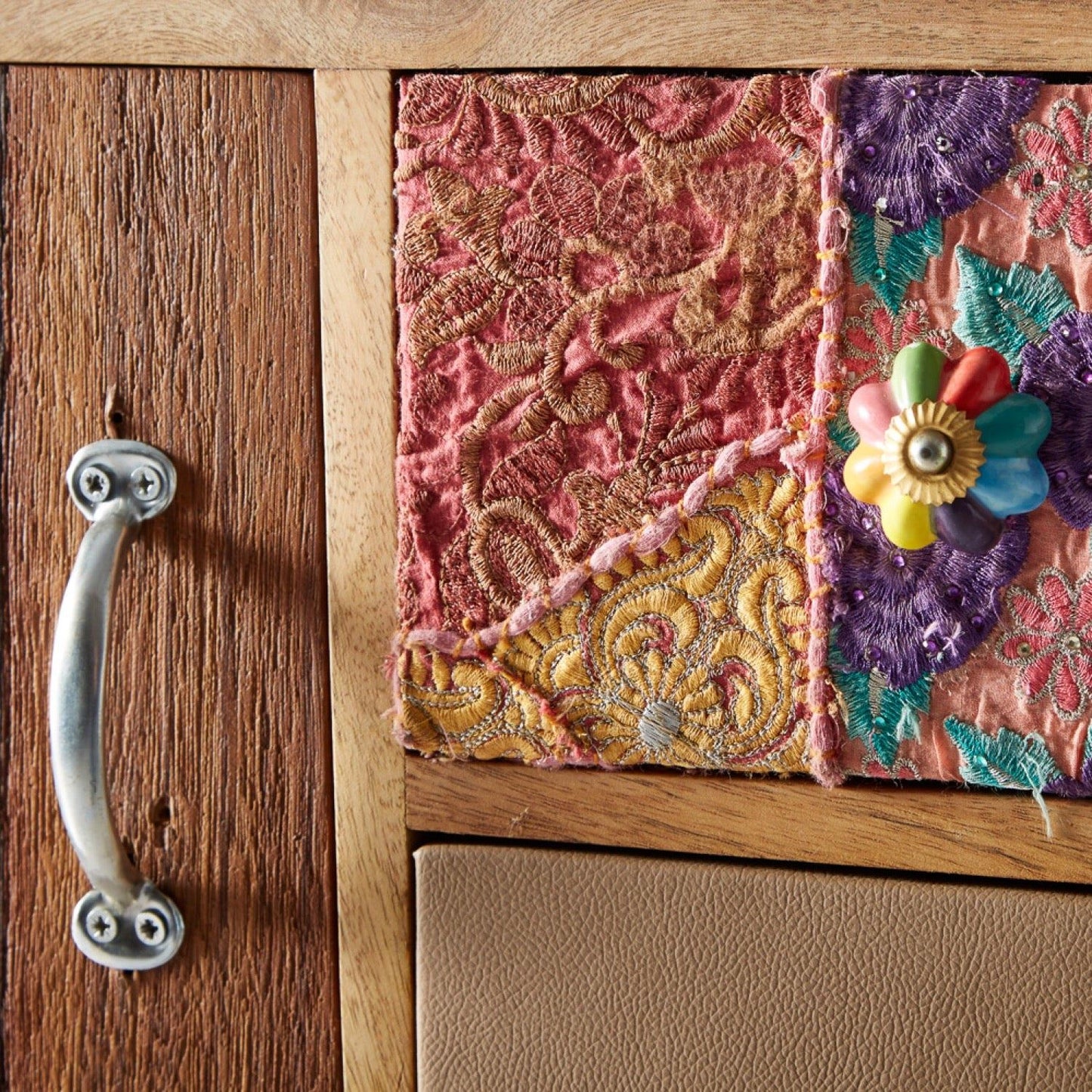 Tribal Large Sideboard with Colour