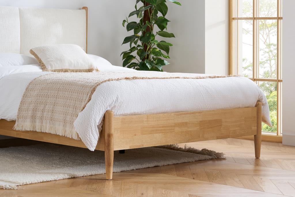 Marley King Bed - Oak