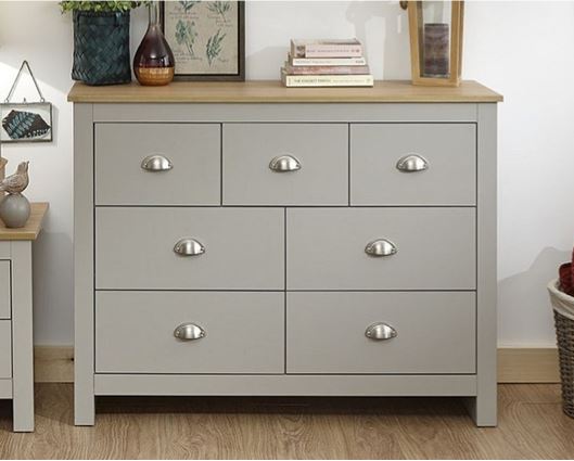 Lachlan Merchants Chest-Grey