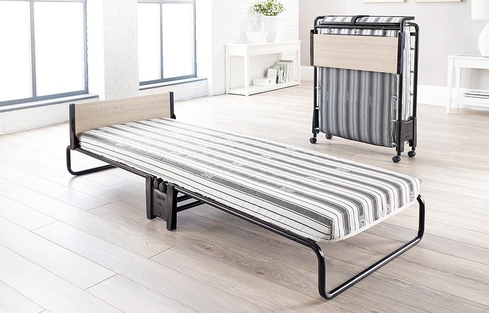 Jay-Be Revolution Folding Bed with Rebound e-Fibre Mattress-Single