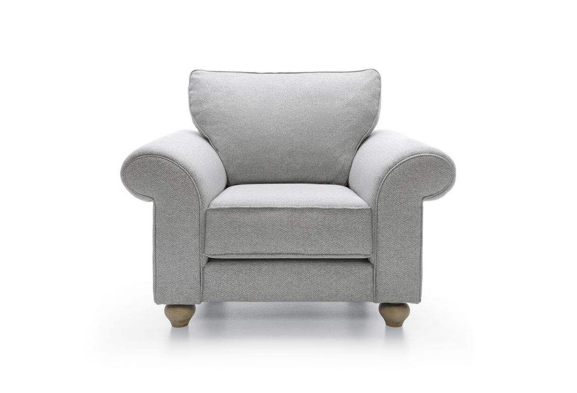 Iris Armchair - Light Grey