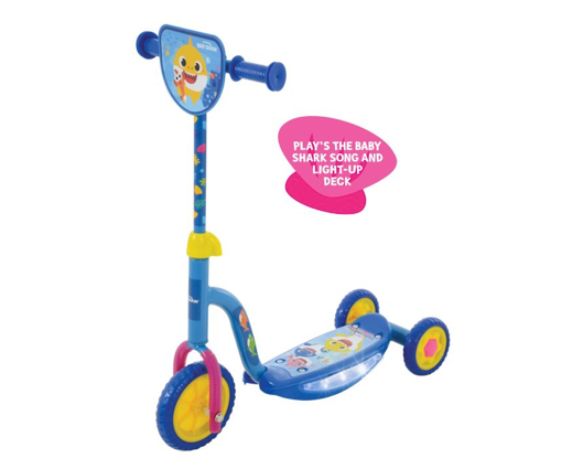 Baby Shark Music and Lights Scooter