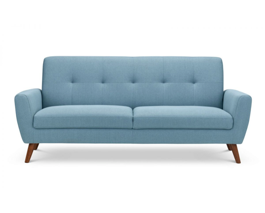 Moki 3 Seater Sofa-Blue