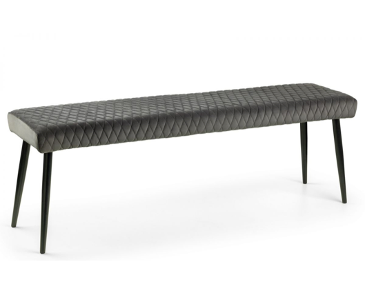 Leena Low Bench-Grey