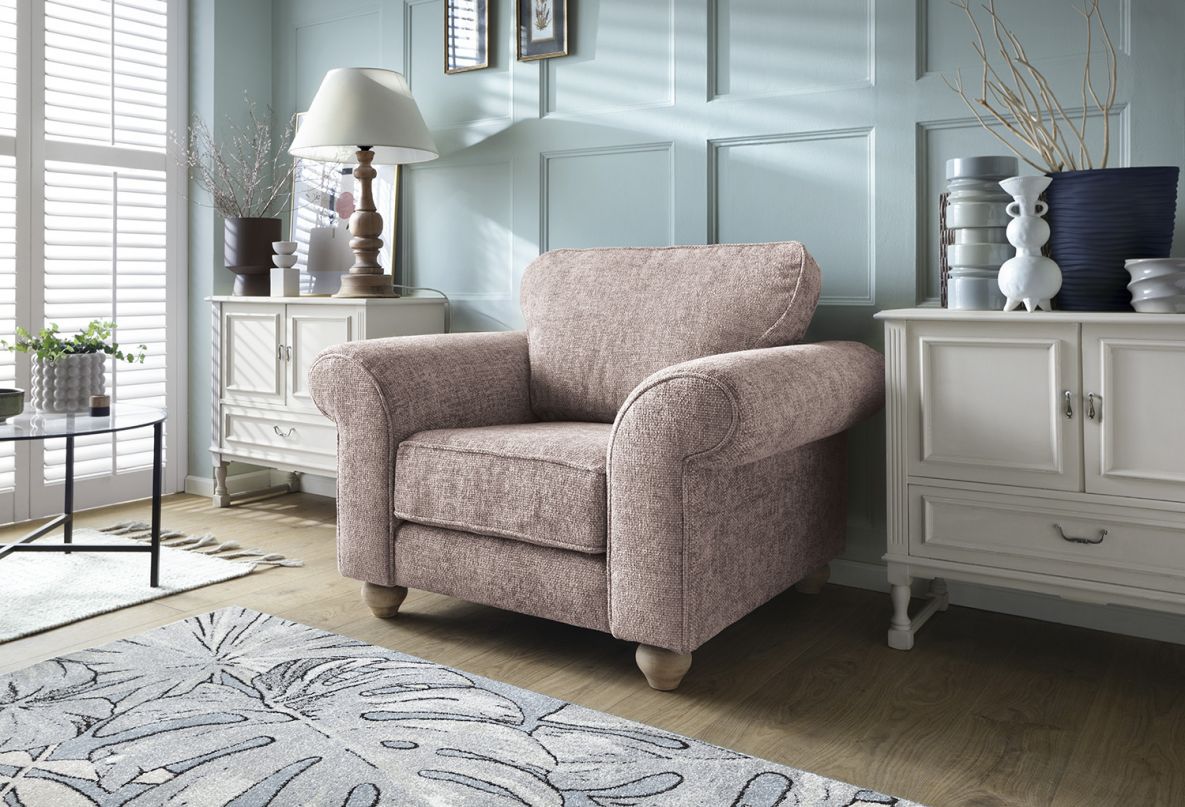 Iris Armchair - Woodrose