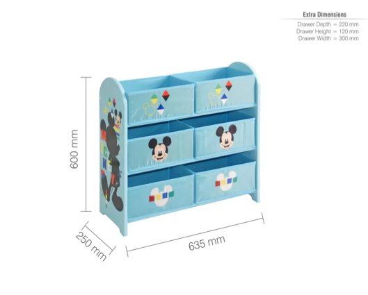 Mickey Mouse Storage Unit