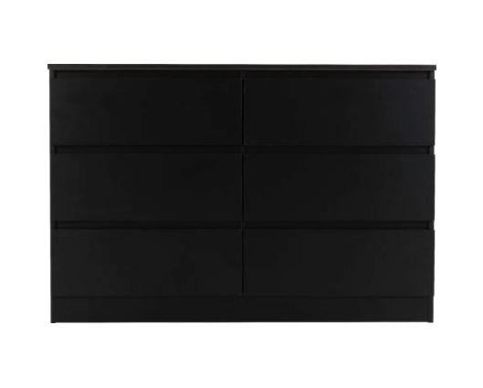 Marcus 8 Drawer Chest - Black