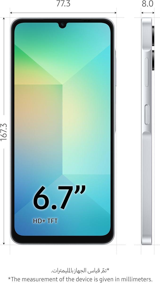 Samsung Galaxy A06 4GB RAM 64GB Storage - Light Blue