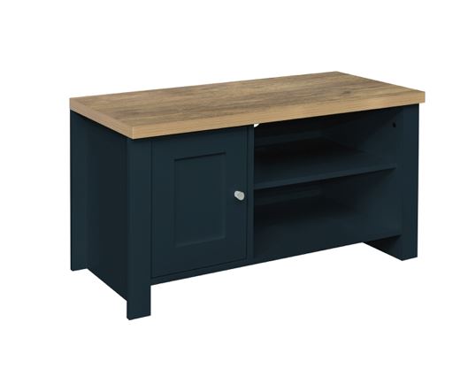 Highgate Small TV Unit - Navy