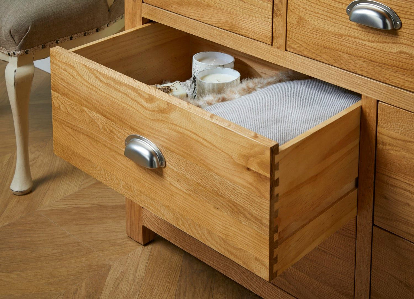 Winona 4 + 3 Chest - Oak