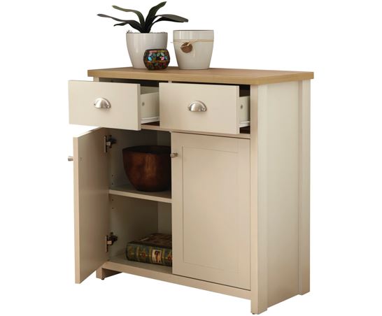 Lachlan Compact Sideboard- Cream