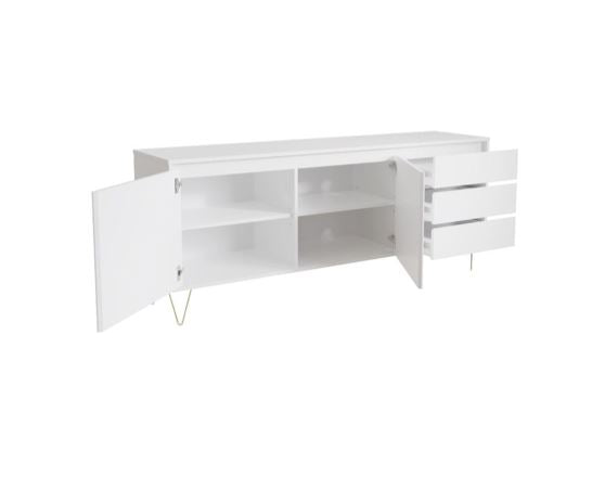 Maeve 2 Door 3 Drawer Cabinet- White