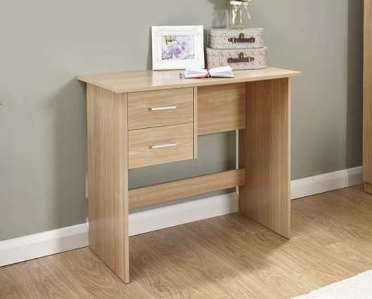 Princeton 2 Drawer Desk-Oak