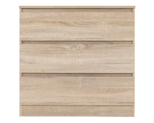 Marcus 3 Drawer Chest - Sonoma Oak Effect