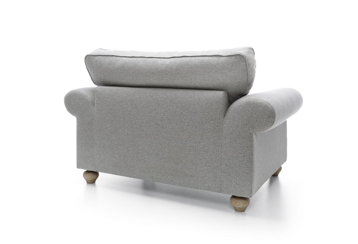 Iris Love Seat - Light Grey