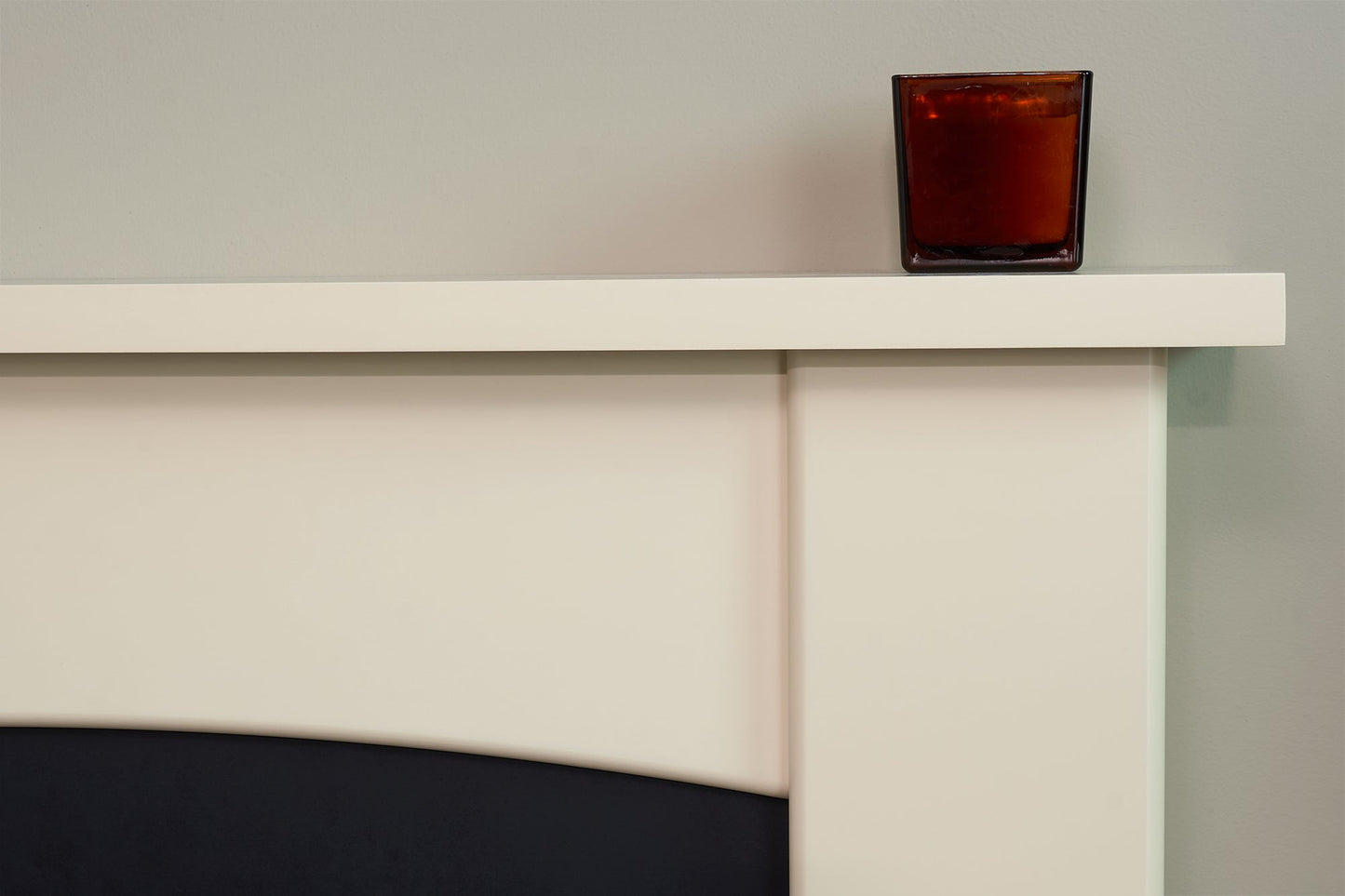 Hilton Fireplace Suite in Cream 39 inch