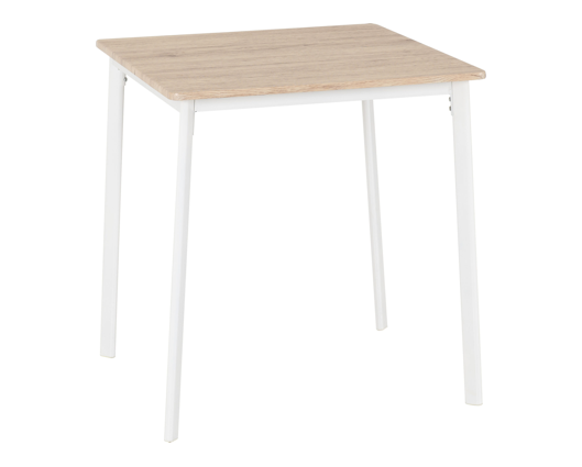 Rickson Small Dining Set - White/Light Oak Effect Veneer