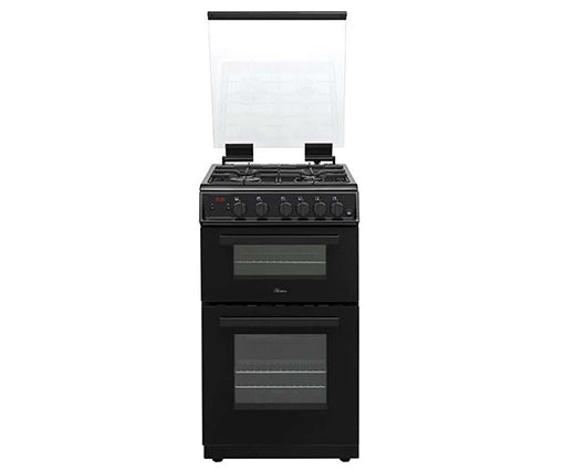 Hostess DOG50B 50cm Lidded Gas cooker Black