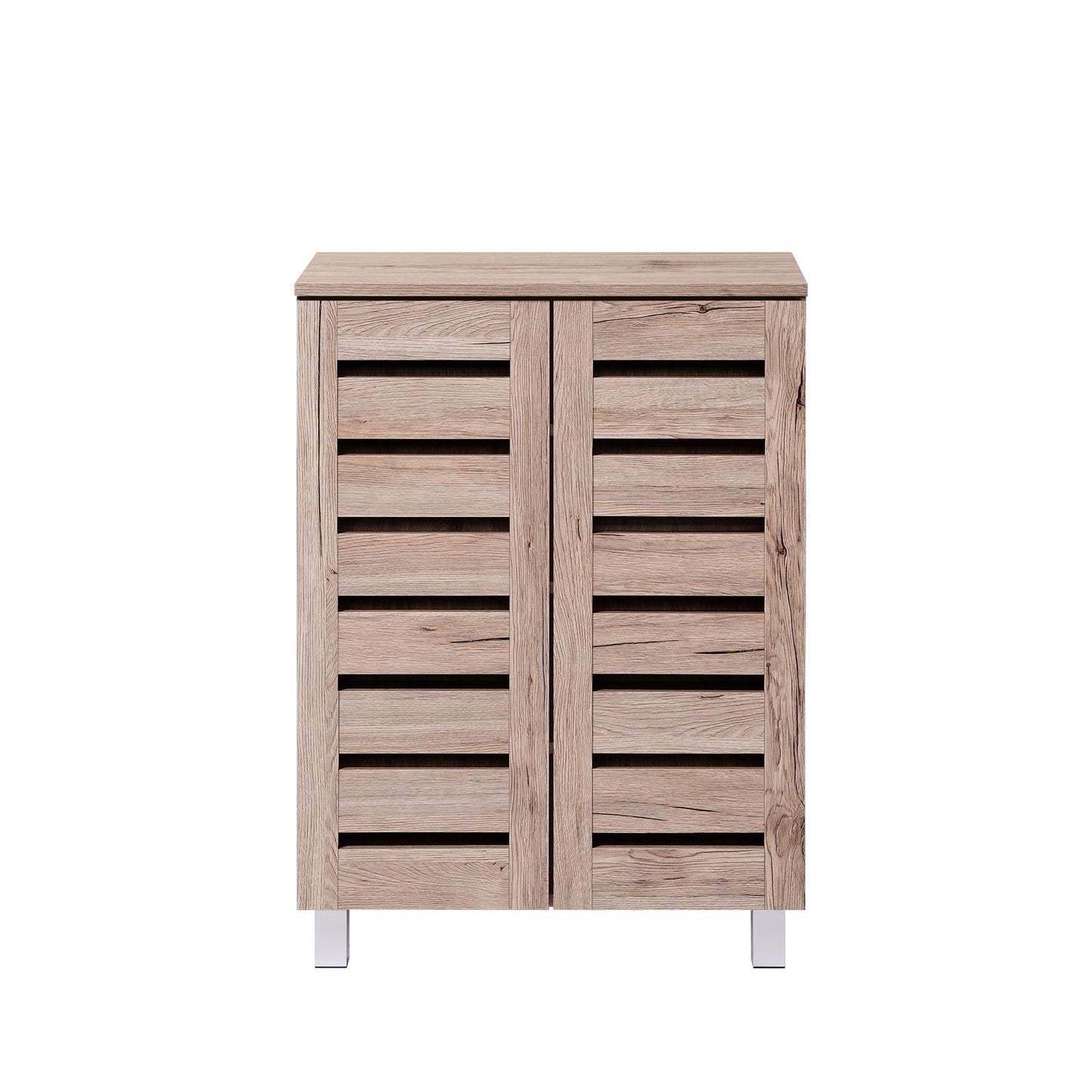 Euston 2 Door Shoe Cabinet - Sanremo Oak