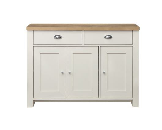 Harper 3 Door 2 Drawer Sideboard - Cream