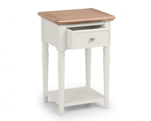 Petunia 1 Drawer Lamp Table