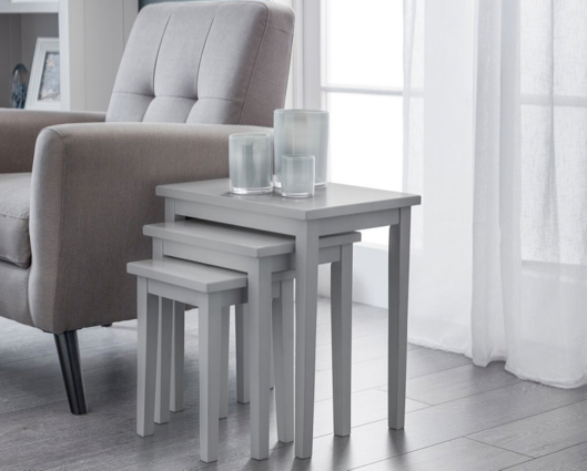 Clara Nest of Tables-Grey