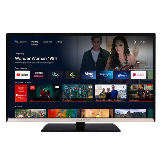 Mitchell & Brown JB-43SM1811A 43" LED Freeview Full HD Smart Android TV