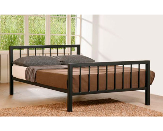 Madalene Single Bed Frame-Black