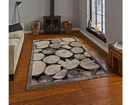 Forest Rug Cream/Grey- 120cm x 170cm