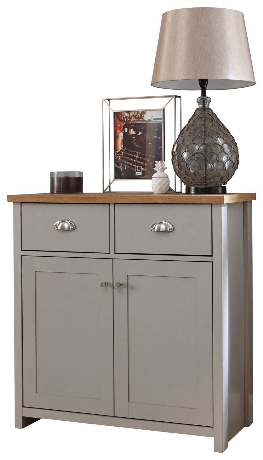 Lachlan Compact Sideboard-Grey