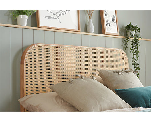 Michelle Super King Rattan - Oak