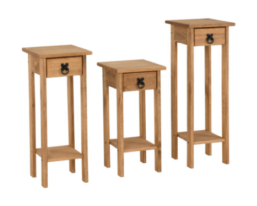 Corona Plant Stands (Set of 3)