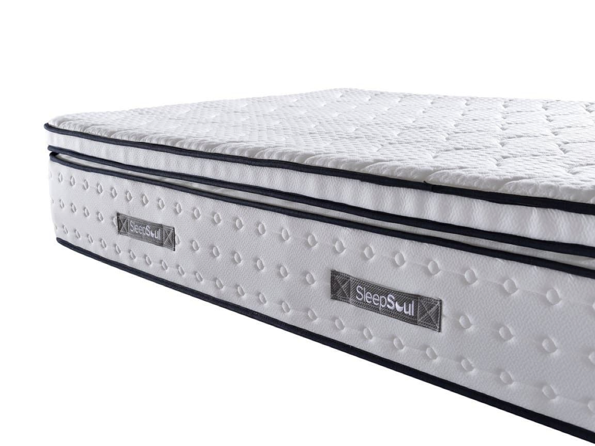 Roll Up Space 2000 Pocket Sprung Boxtop Mattress (35cm Depth) - Single